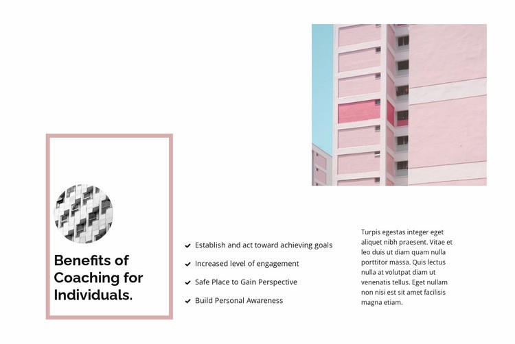 Dormitory area Elementor Template Alternative