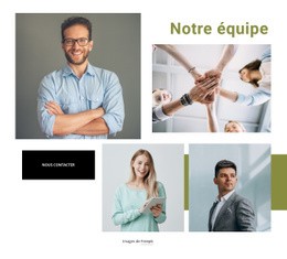 Nous Sommes Une Agence Orientée Vente - Page De Destination Prête À L'Emploi