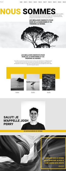 Site WordPress Pour Agence Connaissant La Nature