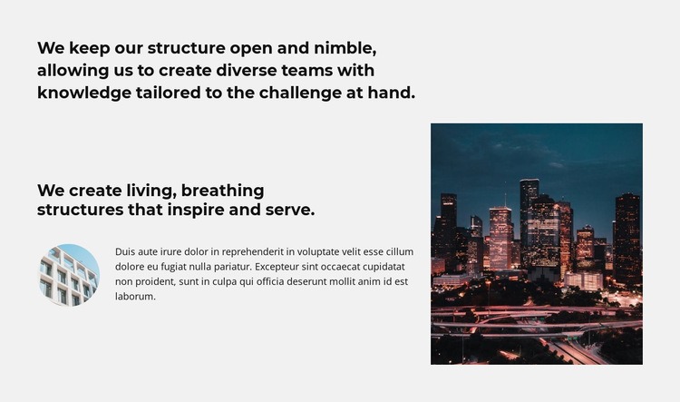 How to live in the city Homepage Design