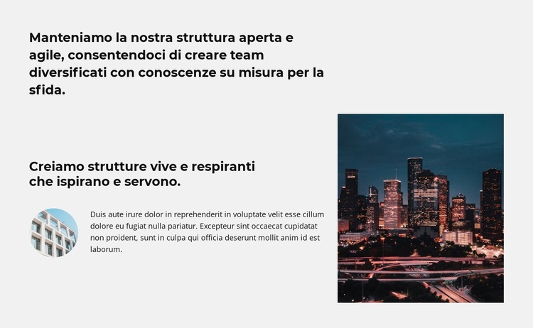 Come vivere in città Progettazione di siti web