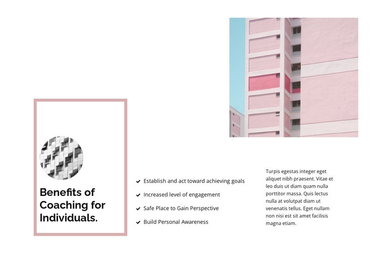 Dormitory area Squarespace Template Alternative