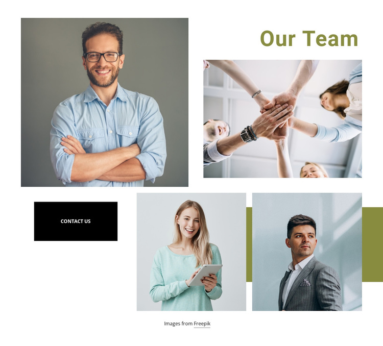 We are a sales-oriented agency Template