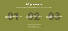 Jak Pracujeme – Šablona Vstupní Stránky