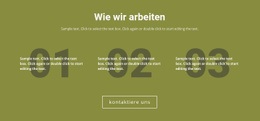 Wie Wir Arbeiten - Schönes Website-Design