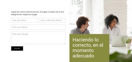 Cree Su Propio Sitio Web Para Contacta Con Nuestra Empresa