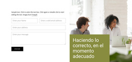 Contacta Con Nuestra Empresa - Tema Gratuito De WordPress