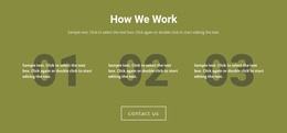 How We Work - Beautiful Static Site Generator