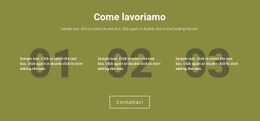 Come Lavoriamo - Modello HTML5 Multiuso