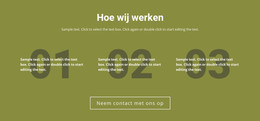 Hoe Wij Werken - HTML-Sjablooncode