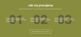 Jak My Pracujemy - Darmowy Szablon Strony Internetowej