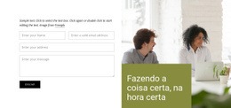 Crie Seu Próprio Site Para Contate Nossa Empresa