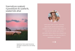 Naplemente Táj – A Legjobb HTML-Sablon