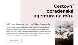 Výlet S Průvodcem – Šablona Kódu HTML