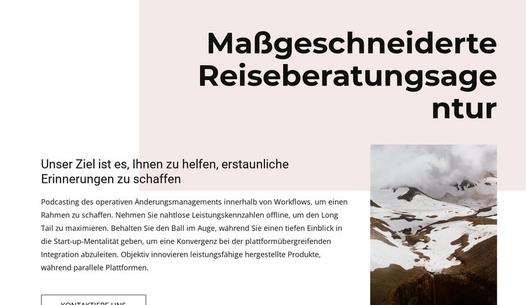 Geführte Wanderung Website design