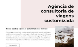 Caminhada Guiada - Tema WordPress Personalizado