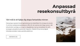 Sidans HTML För Guidad Vandring