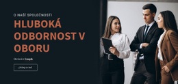 Průmyslová Odbornost – Šablona Prémiového Webu Pro Firmy