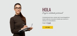 Soy Tu Asistente Personal - Diseño De Sitio Web Adaptable