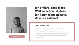 Neues Design Für Meine Hauptaufgaben