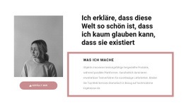 HTML5-Design Für Meine Hauptaufgaben