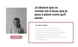 Conception De Site Web Pour Mes Tâches Principales