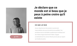 Mes Tâches Principales - Modèle De Site Web Professionnel