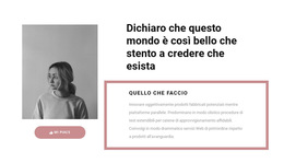 I Miei Compiti Principali - Modello Di Sito Web Professionale