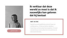 Mijn Belangrijkste Taken - Professionele Websitesjabloon