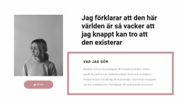 Mina Huvudsakliga Arbetsuppgifter - Professionell Webbplatsmall