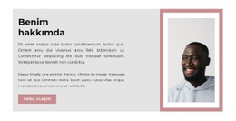 Müzik Yapımcısı - Tek Sayfalı Şablonu Kullanmaya Hazır