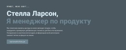 Сайт WordPress Для О Нашем Менеджере