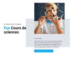 Cours De Sciences Amusants - Créateur De Sites Web Ultime