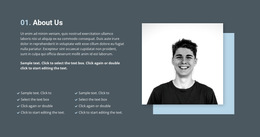 Premium HTML5 Template For About Quality Work