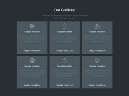 HTML5 Template Our Key Offerings For Any Device