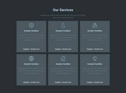 Our Key Offerings - Customizable Professional One Page Template