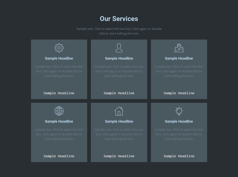 Our key offerings Squarespace Template Alternative