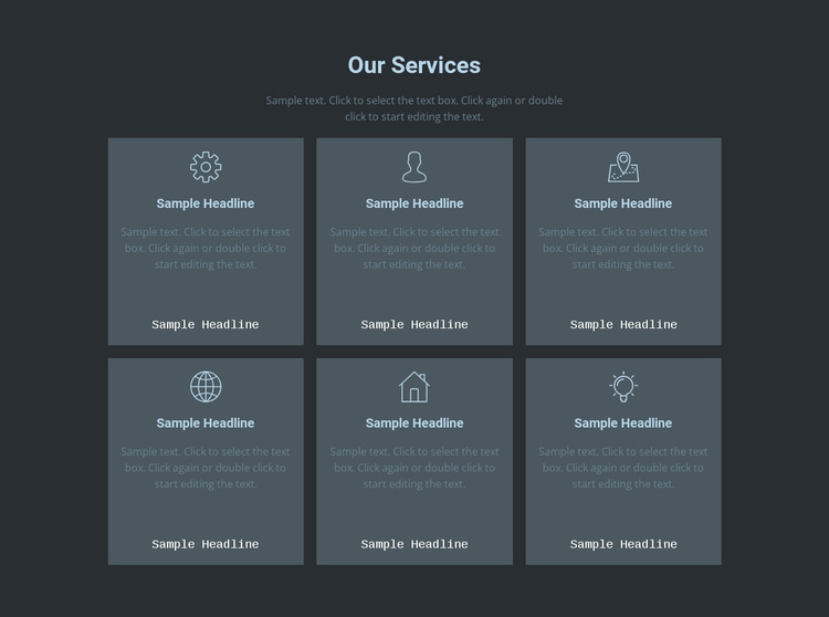 Our key offerings Website Builder Templates