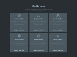 Our Key Offerings - Responsive Website Template