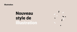 Nouveau Style D'Illustration - Modèle HTML Gratuit
