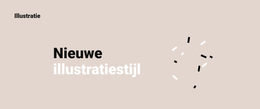Nieuwe Illustratiestijl - Professioneel WordPress-Thema
