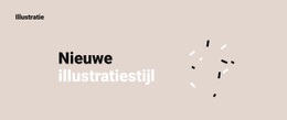 Nieuwe Illustratiestijl - Ultiem Website-Ontwerp