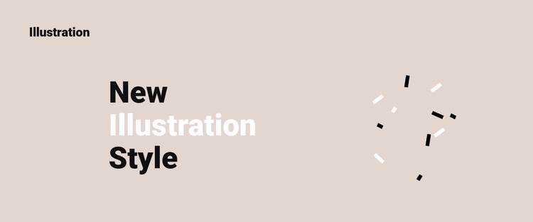 New illustration style Webflow Template Alternative