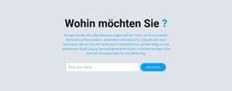 Joomla-Template Für Wohin Willst Du Gehen