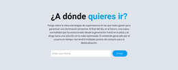 Tema Gratuito De WordPress Para A Donde Quieres Ir