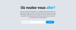 Où Veux-Tu Aller - Créateur De Sites Web Ultime