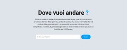 Dove Vuoi Andare - Progettazione Della Funzionalità