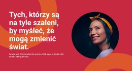 O Ekspercie Od Stylu Czysty I Minimalny Szablon