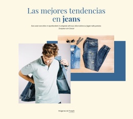 Las Mejores Tendencias En Jeans - HTML Page Maker