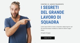 I Segreti Del Grande Lavoro Di Squadra - Modelli Di Siti Web Reattivi